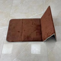 Tapis de prière islamique pliable avec dossier, fabriqué en Chine