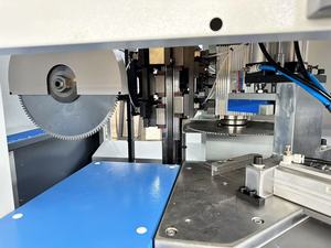 Automatic 45-Degree PVC/Steel <b>Profile</b> Saw <b>Plastic</b> <b>Profile</b> Processing Equipment PVC Door & Window Sawing Cutting Milling Center - Product Image 3