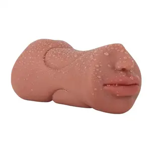 Vente chaude hommes Massage manuel Masturbation <span class=keywords><strong>buste</strong></span> Silicone poupée gros seins couleur de la peau avion tasse mâle masturber tasse jouets - Product Image 5