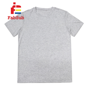 Cotone sensazione di sublimazione camicie per bambini taglie ci pastello plain per adulti t-shirt sbozzati 95% poliestere 5% spandex - Product Image 6