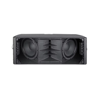 HDL 20-A professionnel scène double 10 pouces en plastique Line Array système de haut-parleurs nouveau Active 10 ''Line Array haut-parleurs en plastique 8ohm