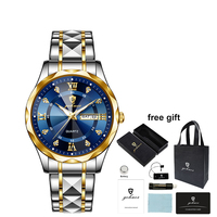 Montre de luxe Gohuos 8801 78801 pour homme, étanche, pour affaires, pour homme et femme, Reloj Para Hombre, emballage en boîte et sac