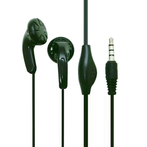La compagnia aerea usa e getta auricolare <span class=keywords><strong>In</strong></span>-<span class=keywords><strong>Ear</strong></span> cablata cuffie con microfono sincronizzato suono e immagine nata per il professionista - Product Image 1