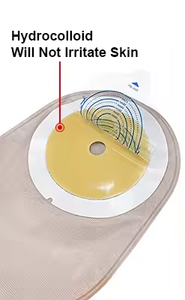 Carbou Medical HydrocolloidMatériel adhésif Sacs de colostomie pédiatrique monobloc Mini sacs de stomie - Product Image 3