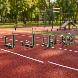 Estación de <span class=keywords><strong>Calistenia</strong></span> de Acero Galvanizado Resistente Personalizada OEM/ODM para Parques Públicos, Gimnasio al Aire Libre - Product Image 6