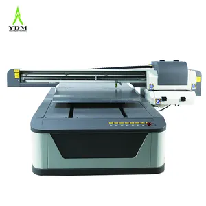 الرقمية 3d طابعة المعدن 6090 طابعة مسطحة Led بالأشعة فوق البنفسجية المعادن ماكينة الطباعة على الألواح