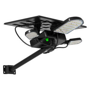 Nuova parete solare IP65 impermeabile a <span class=keywords><strong>LED</strong></span> da esterno super luminoso giardino tre <span class=keywords><strong>fari</strong></span> magazzino fabbrica stadio luce stradale - Product Image 1