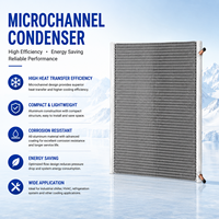 Fabricant OEM sur mesure de condenseurs à microcanaux en aluminium, condenseurs industriels à microcanaux, échangeurs de chaleur à microcanaux