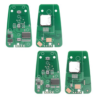 Clé de voiture à distance pour Citroën Picasso C3 C5 C4 C4L DS6 DS5 Compatible avec Peugeot 3008 5008 508 208 301 308 433Mhz ID46/4A HU83 VA2 Clé de voiture