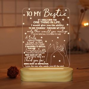 16 colori luce notturna base cancellabile scrittura creativa luce notturna DIY RGB messaggio acrilico Writing Board luce - Product Image 3