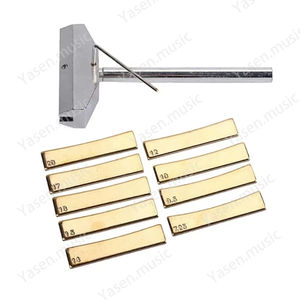 Herramienta de reparación de guitarras Herramienta <span class=keywords><strong>Luthier</strong></span> Diapasón de guitarra Prensa Caul con llave hexagonal Diapasón Presionando Reemplazo Herramienta <span class=keywords><strong>Luthier</strong></span> - Product Image 1