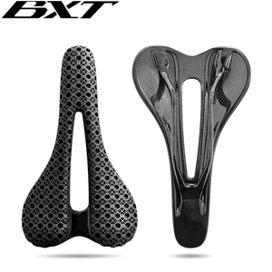 BXT Fibra de carbono T1000 3D Impreso Sillín Estructura de soporte Sillín de fibra de carbono 145mm x 250mm Sillín de bicicleta - Product Image 1