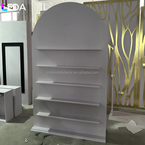 Support mural pour champagne en acrylique personnalisé pour décoration de mariage, porte-verre, présentoir mural pour champagne - Product Image 2
