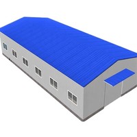 Bâtiment d'entrepôt préfabriqué modulaire en acier, structure à poutres en I, taille 40x60, garantie de plus de 5 ans, design moderne, abri de garage, stationnement de voitures