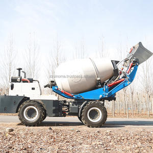 Camión mezclador de concreto automático de alta eficiencia de 500 litros con certificado CE, - Product Image 5