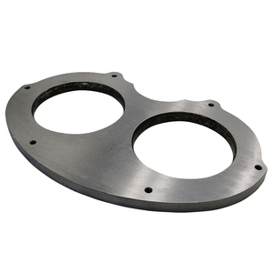 Piastra a Occhiali e Anello di Taglio DN260 in Carburo per Ricambi di Pompe per Calcestruzzo Montate su Camion <span class=keywords><strong>C8</strong></span> C9 <span class=keywords><strong>C10</strong></span>, Materiale per Rivestimento Duro in Acciaio Q235B - Product Image 6