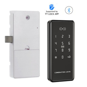 Tủ khóa cho đu tủ quần áo tủ quần áo RFID kỹ thuật số bàn phím bluetooth ttlock an toàn khóa thông minh cerradura de gabinete - Product Image 4