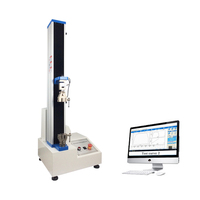 Hongjin-máquina de pruebas Horizontal de resistencia a la tracción, equipo de prueba de resistencia a la tracción 5Kn con logotipo personalizado, precio del polímero