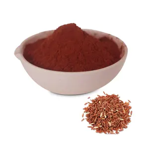 Extracto de arroz de levadura roja Polvo de extracto de arroz de levadura roja natural pura