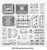 Precision Aluminum Alloy 6061 CNC Milling Parts with for Machining 0.01-0.005mm Tolerance for Industrial Equipment Automation