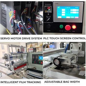 Di alta qualità del cuscino automatico rotante Sterile crêpe Medical garza bendaggio macchina per tampone rullo quadrato - Product Image 3