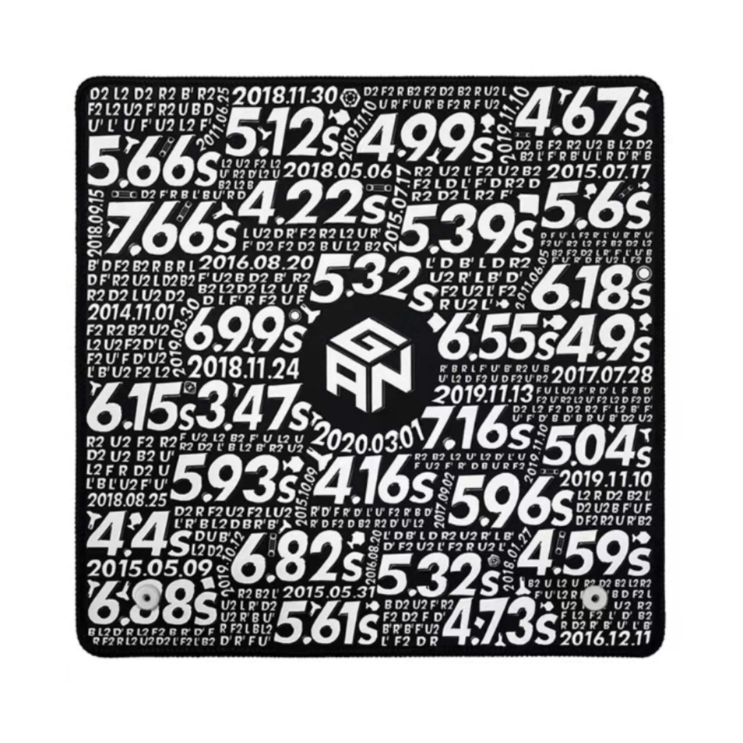 Alfombrilla para cubo de Rubik GAN - Plata