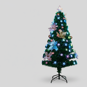 Para UL certificado 4FT/120T LED preiluminado árbol de Navidad de alta calidad grande Artificial multiaccesorios 5M hogar decorativo con bisagras - Product Image 2