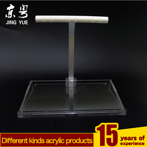 2025 tùy chỉnh Acrylic thân thiện với môi có thể tái chế có dây tai nghe & tai nghe hiển thị đứng với Bộ sạc Cáp USB cho bàn hàng đầu - Product Image 3