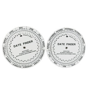 Bilancia Girevole Ostetrica per Uso Medico, Calcolatore BMI Rotondo in Plastica, Piastra per Calcolo Data di Parto, Piastra per Gravidanza - Product Image 6