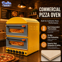 Four à pizza professionnel pour restaurant, équipement de cuisine pour pizzeria