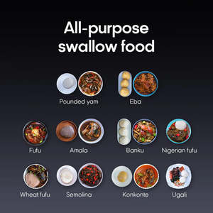 Robot culinaire électrique multifonctionnel pour la cuisson et le pilonnage, machine à Ugali, Banku, Fufu et Swallow - Product Image 3