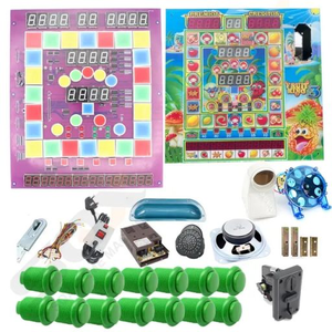 Machine de jeu d'arcade à pièces Hot S-Lot <span class=keywords><strong>Fruit</strong></span> King 3 Mario, kits de jeu d'arcade à pièces, 220V avec carte et matériel PCB - Product Image 1