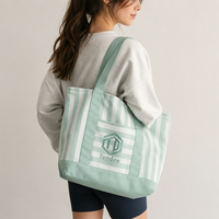 Sac fourre-tout en toile personnalisé 2026, grande capacité, en coton, pour emballage cadeau, shopping, vente au détail et en gros