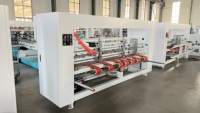 Máquina Plegadora y Encoladora de Cajas de Cartón Corrugado Dongguang Apack / Máquina Automática para Pegar Cajas de Cartón