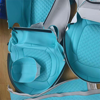 Housses de siège de voiture en cuir personnalisables, ensemble complet pour Mercedes-Benz Smart Fortwo 451 453, accessoires intérieurs automobiles