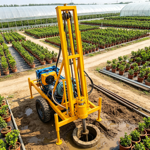 Small Diesel Water Well Drilling Rig for Borehole <strong>Driller</strong> 140m - Product Image 6