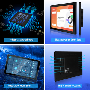 43inch 55 inch mở khung máy tính công nghiệp màn hình cảm ứng màn hình với VGA HD-MI DVI USB cho kiosk tự phục vụ máy - Product Image 6