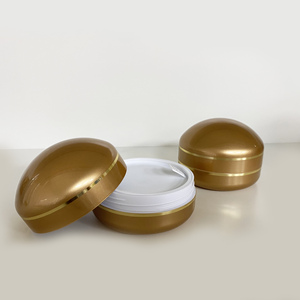 Sang Trọng Dập Nóng Mỹ Phẩm Jar 100G Kem Jar Trường Hợp 100G Tùy Chỉnh Mỹ Phẩm Jar Chai Cho Mặt Kem - Product Image 5