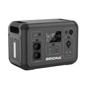 EU Bridna UPS アウトドアキャンプ用Lifepo4リチウム電池 <span class=keywords><strong>1200W</strong></span> ソーラーバンク ポータブルAC電源発電機 - Product Image 4
