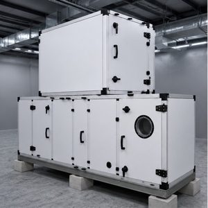 Modular Industrial Air Handling Unit System Installed in Clean Facility Ventilation Equipment Room for Air Purification and HVAC - Product Image 3