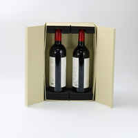 Luxuriöse 2-teilige Geschenkbox aus Hartpappe mit Goldfolienprägung, Schaumstoffeinlage, Matter Laminierung, Magnetverschluss und Recycelten Materialien