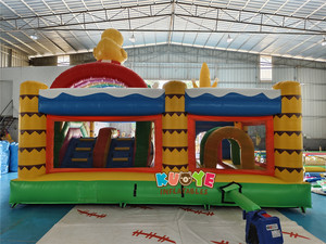 <span class=keywords><strong>Château</strong></span> <span class=keywords><strong>gonflable</strong></span> commercial multi-activités avec double toboggan pour fêtes estivales en extérieur, maison de saut <span class=keywords><strong>gonflable</strong></span> - Product Image 4