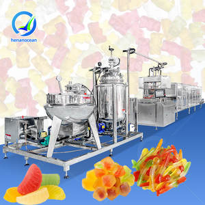 เครื่องหล่อและขึ้นรูปลูกอมนิ่ม OCEAN สายการผลิตเยลลี่ผลไม้สำหรับขาย - Product Image 1