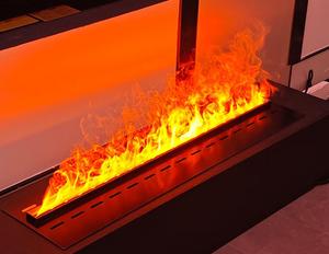 LED 3D intelligente 700mm Foyers électriques décoratifs Néon Flamme Vapeur Vapeur Eau Atomisation <span class=keywords><strong>Insert</strong></span> pour Hôtel Ménage - Product Image 3