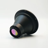 Lentille athermique LWIR à vente chaude avec FL 75 mm F # Détecteur 1,2 et 17 µm, garantie 1 an pour caméra thermique