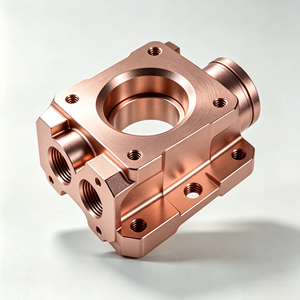 Bloc de collecteur multi-ports sur mesure OEM, usinage CNC haute précision, boîtier de vanne pour système de contrôle de fluides industriels - Product Image 1