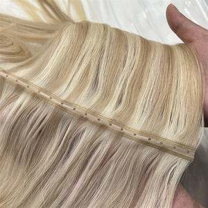 Factory New Trend 100% Virgin Remy <strong>Hair</strong> Extensions Genius Weft XO Hole Invisible Butterfly Weft Human <strong>Hair</strong> Extensions - Product Image 2