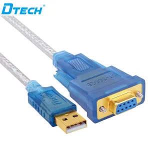 DETECH HD signal transmission adapter cable USB to female DB9 serial port 1.8M 6 feet
