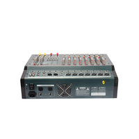 Console de mixage amplifiée DN833 à 8 canaux avec alimentation fantôme 48V – Vente directe fabricant
