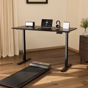 Moderno Varidesk Standing Desk Riser Fácil montaje Muebles de oficina ajustables eléctricos de madera para juegos de computadora <span class=keywords><strong>en</strong></span> la Villa - Product Image 3